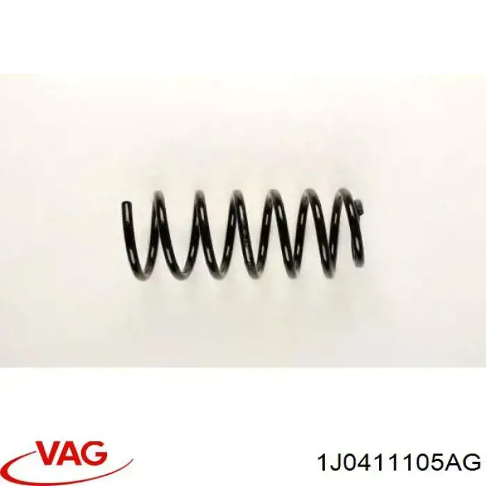 Купити 1J0411105AG VAG Гвинтова пружина підвіска