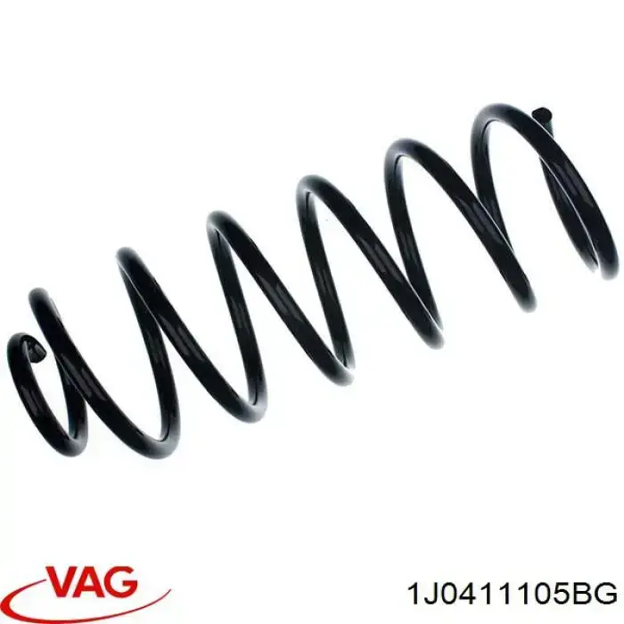 Купити 1J0411105BG VAG Гвинтова пружина підвіска