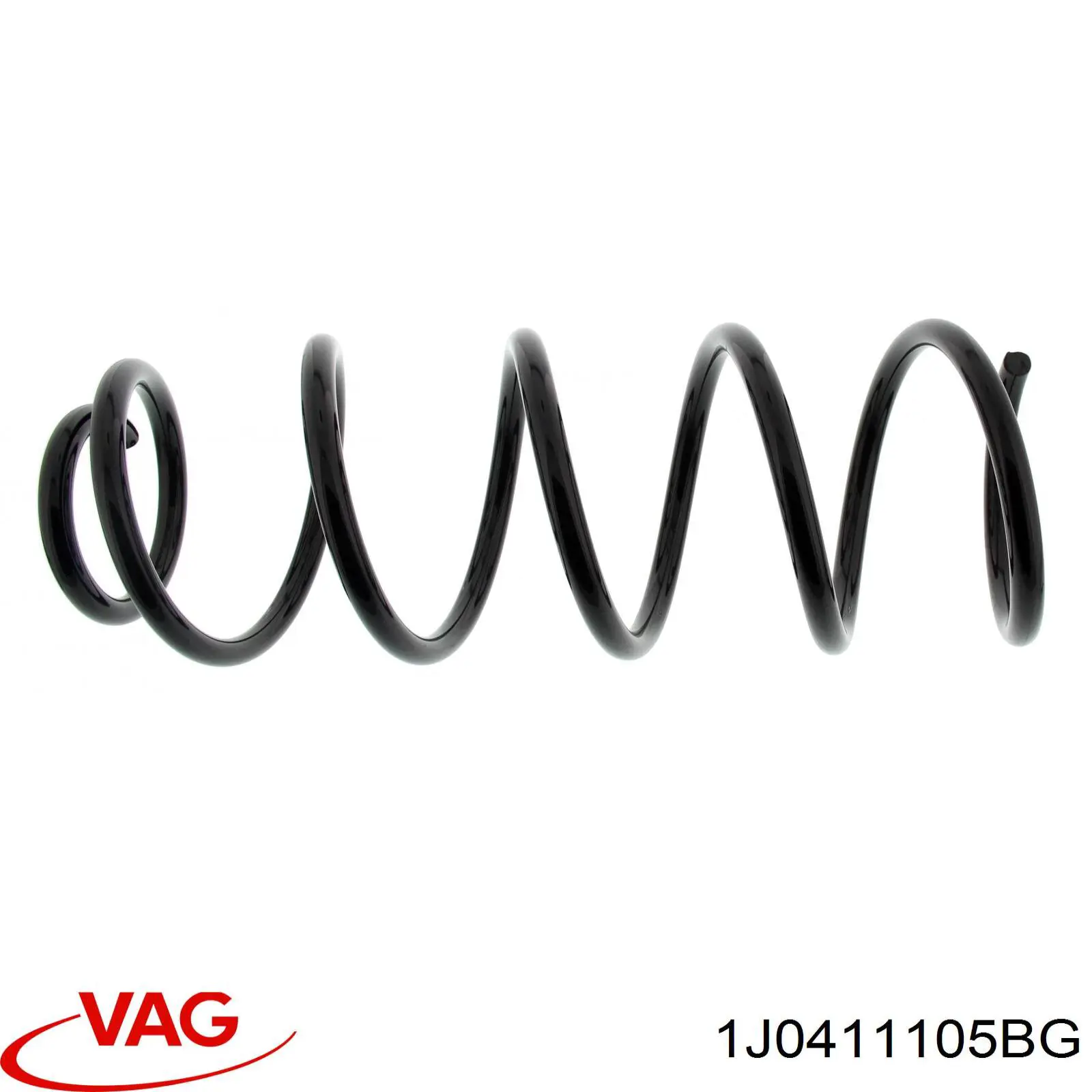 Пружина передньої підвіски VAG 1J0411105BG