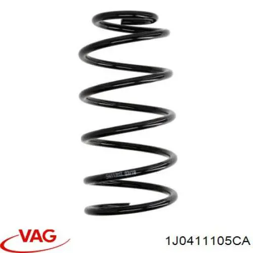 Пружина передня VAG 1J0411105CA ціна, від 30.95 USD