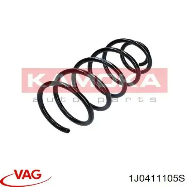 Пружина передня VAG 1J0411105S ціна, від 30.80 USD