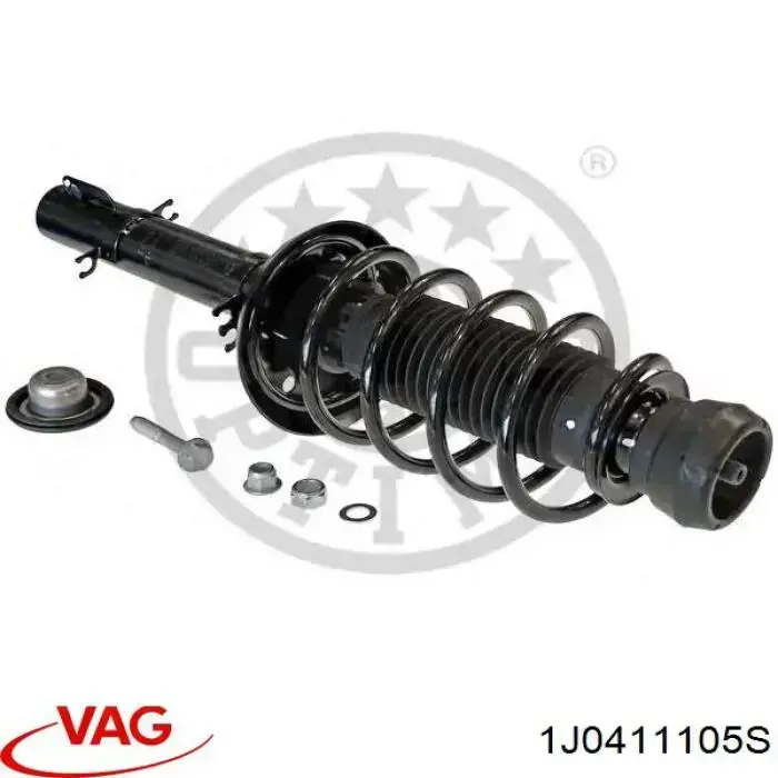Купити 1J0411105S VAG Гвинтова пружина підвіска