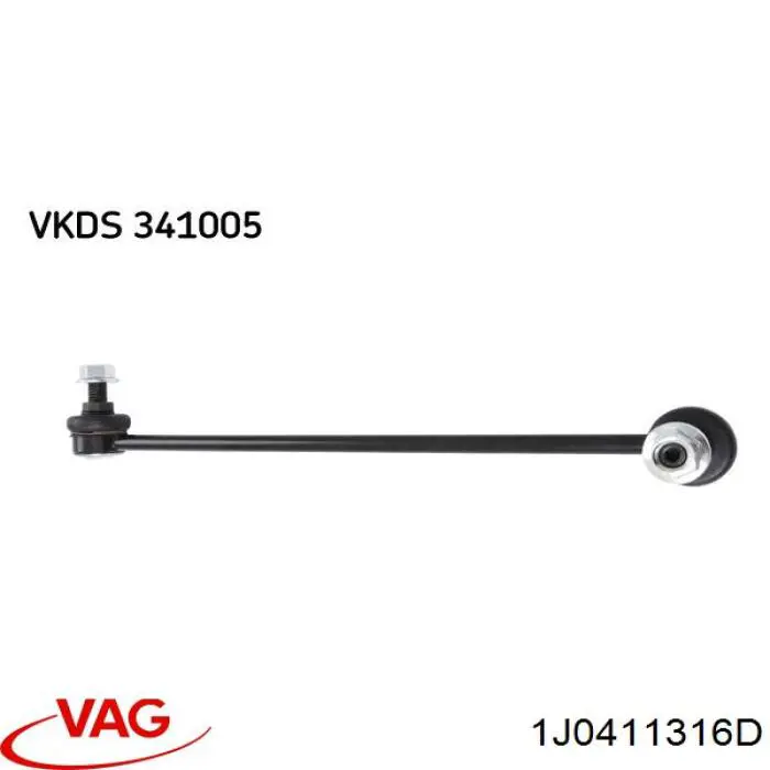 Купити 1J0411316D VAG Тяжка стабілізатора, переднього, права