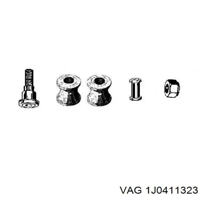 Купити 1J0411323 VAG Тяжка стабілізатора переднього