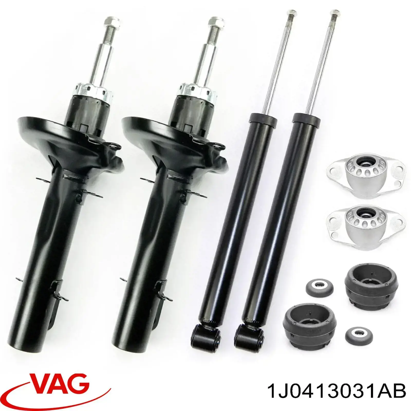 Стойка амортизатора передняя VAG 1J0413031AB ціна, від 38.92 USD