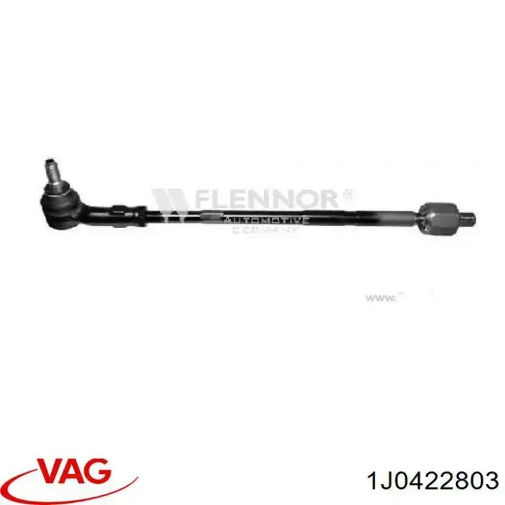 Тяга рульова в зборі, ліва VAG 1J0422803 ціна, від 18.78 USD