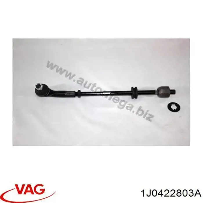 Поперечна рульова тяга ліва VAG 1J0422803A