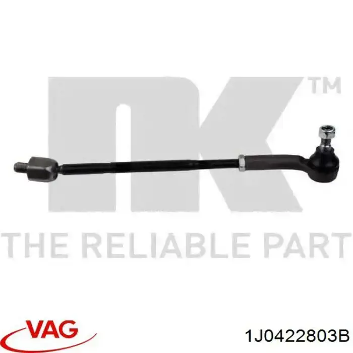 Тяга рульова в зборі, ліва VAG 1J0422803B ціна, від 17.26 USD