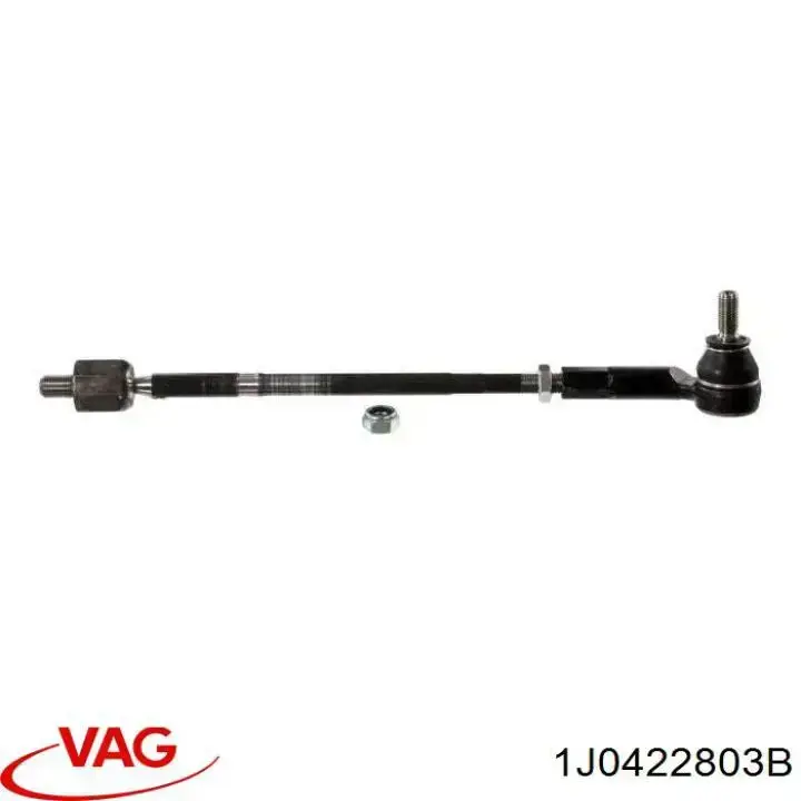 Купити 1J0422803B VAG Тяга рульова в зборі, ліва