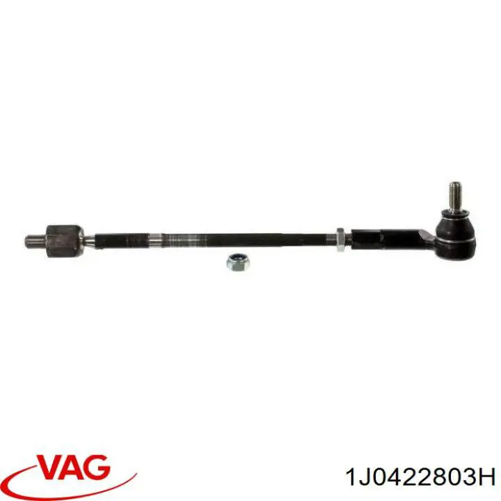 1J0422803H VAG Поперечна рульова тяга ліва