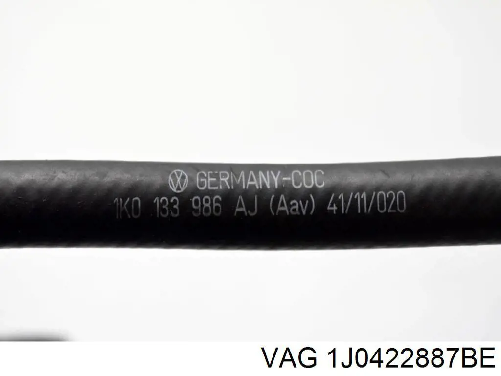 Шланг ГПК, низького тиску, від бачка до насосу VAG 1J0422887BE ціна, від 48.64 USD