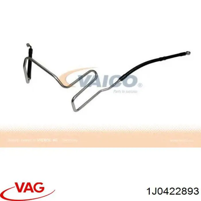 1J0422893 VAG Трубка високого тиску ГПК