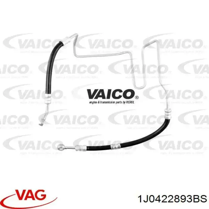 1J0422893BS VAG Трубка високого тиску ГПК