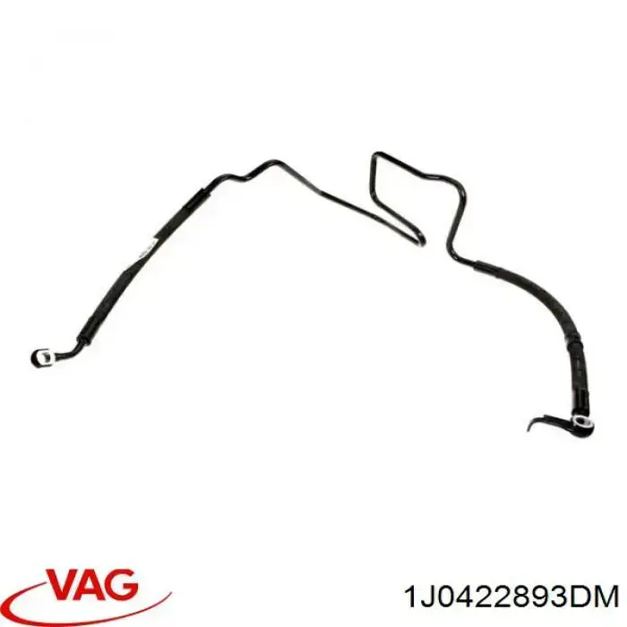 Купити 1J0422893DM VAG Шланг ГПК, високого тиску рейки керма