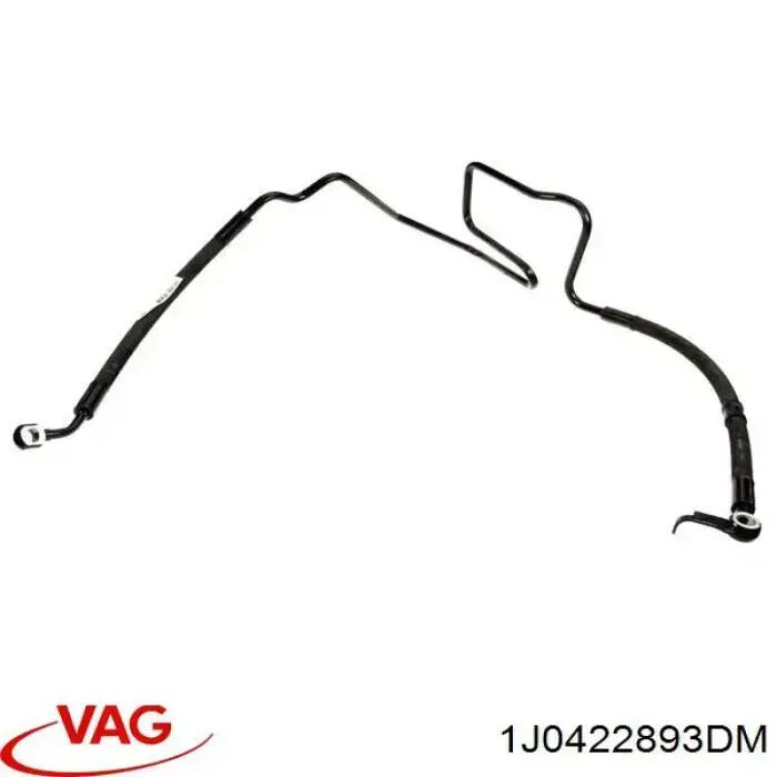 1J0422893DM VAG Трубка високого тиску ГПК
