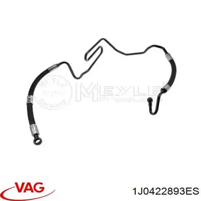 1J0422893ES VAG Трубка високого тиску ГПК