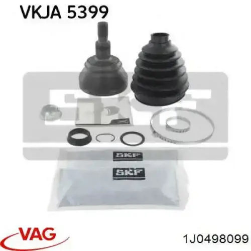 Купити 1J0498099 VAG Шарнір приводу зовнішній