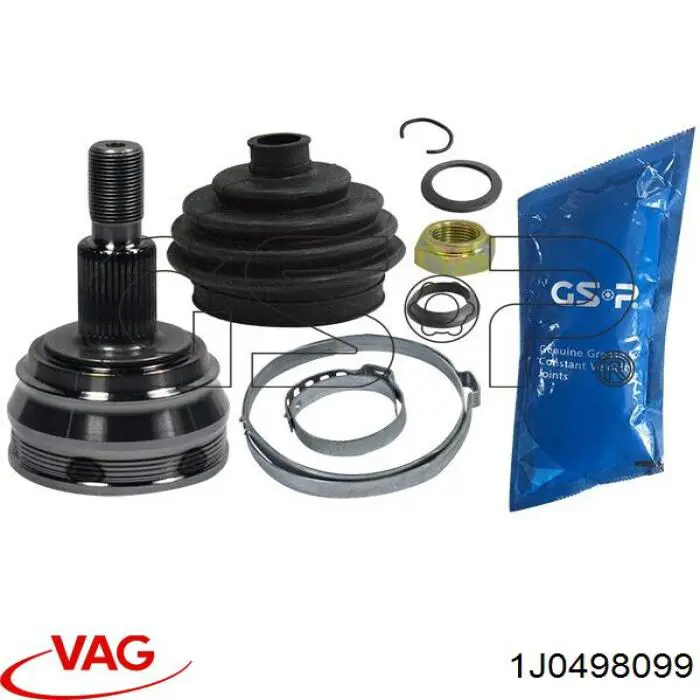 ШРУС зовнішній передній 1J0498099 VAG
