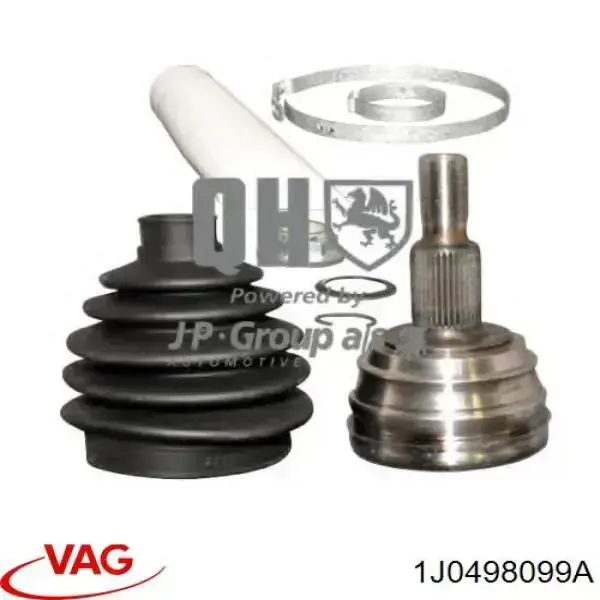 Купити 1J0498099A VAG Шарнір приводу зовнішній