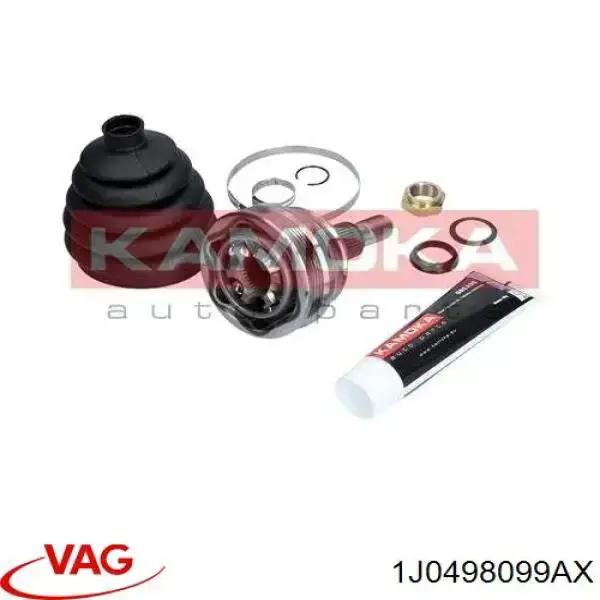 Купити 1J0498099AX VAG Шарнір приводу зовнішній