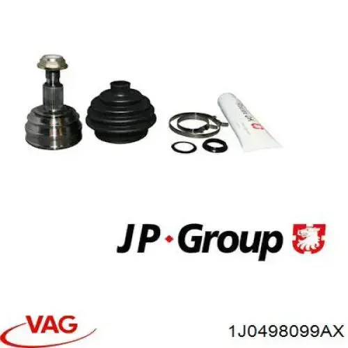 Граната колісна VAG 1J0498099AX ціна, від 26.87 USD