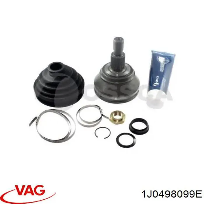 ШРУС зовнішній передній 1J0498099E VAG