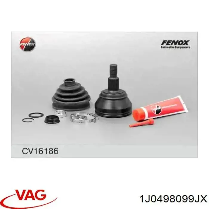 Граната колісна VAG 1J0498099JX ціна, від  