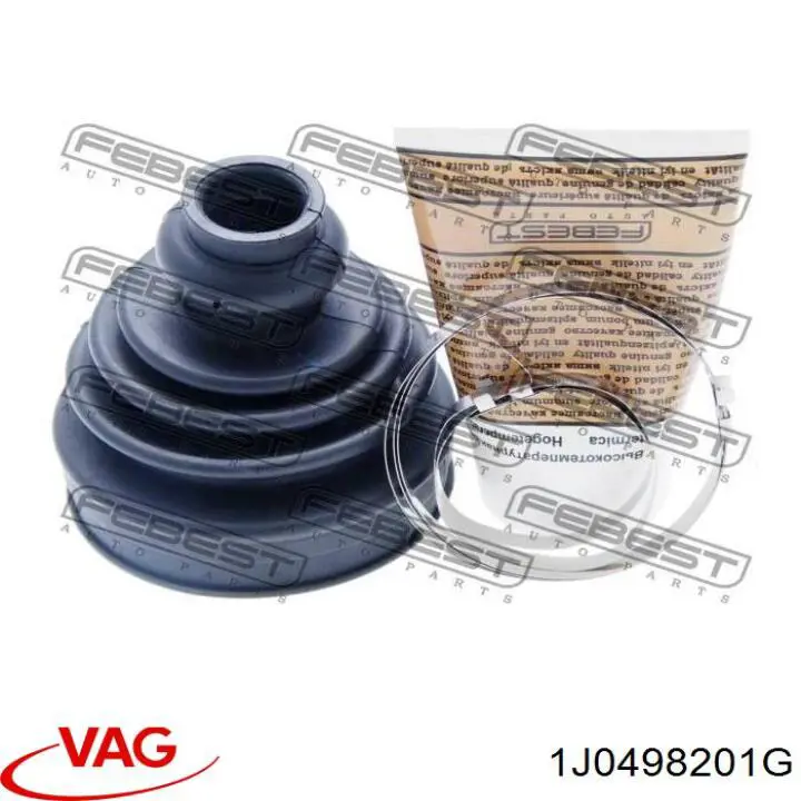 1J0498201G VAG Пильник ШРКШ внутрішній, передній півосі