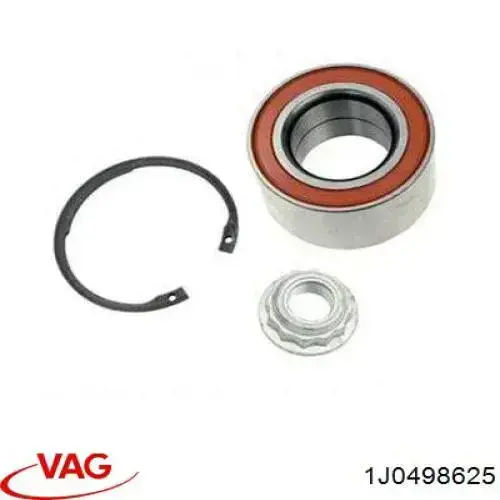 Купити 1J0498625 VAG Підшипник ступиці передньої