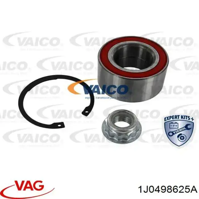 Купити 1J0498625A VAG Підшипник ступиці передньої