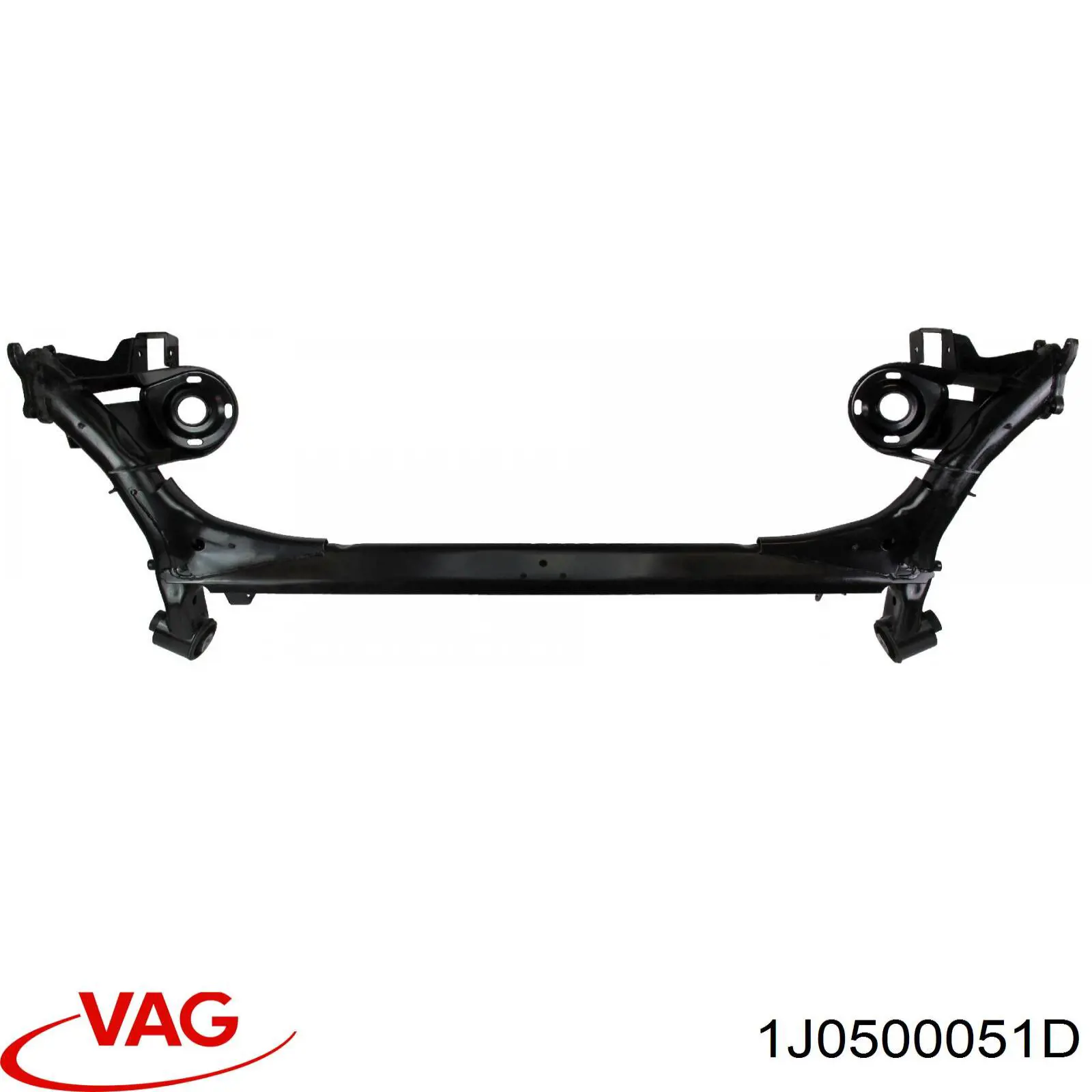 Балка задньої підвіски поперечна VAG 1J0500051D ціна, від 133.35 USD