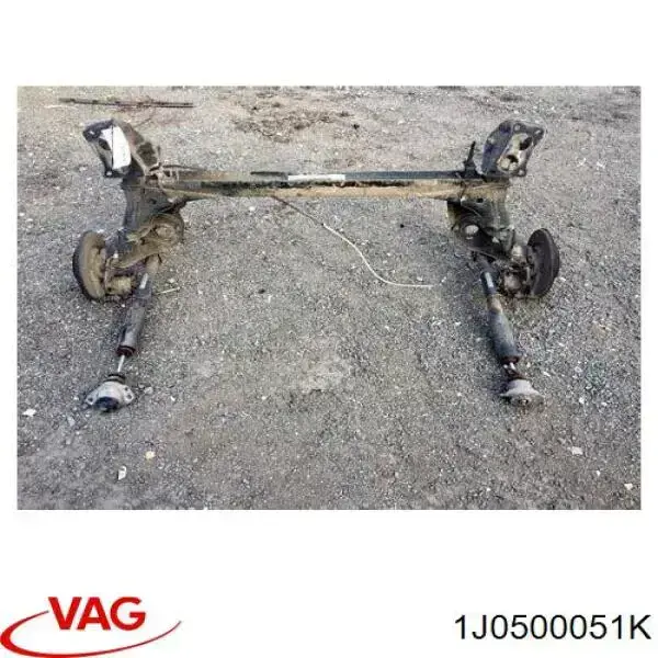 Купити 1J0500051K VAG Балка задньої підвіски, підрамник