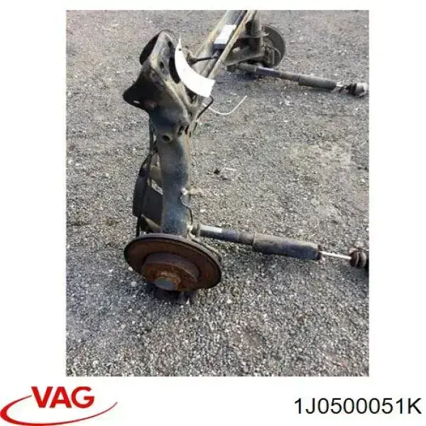 Балка задня 1J0500051K VAG