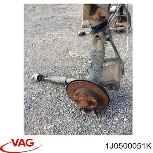 Підрамник задній VAG 1J0500051K