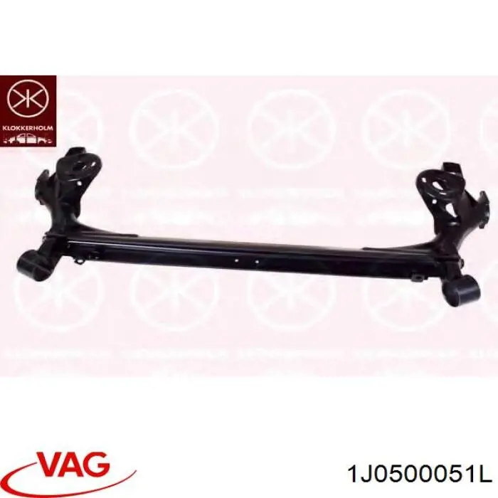 Балка задньої підвіски поперечна VAG 1J0500051L ціна, від 138.02 USD