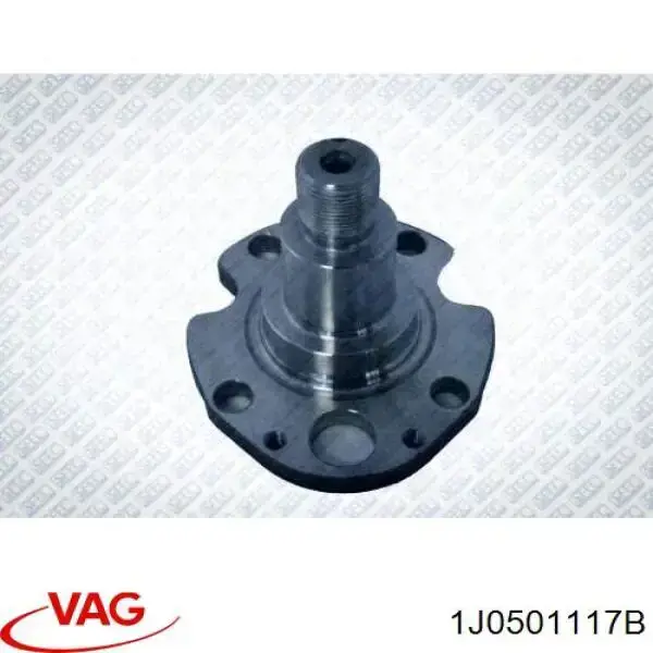 Купити 1J0501117B VAG Цапфа - поворотний кулак задній
