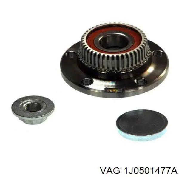 Купити 1J0501477A VAG Підшипник ступиці колеса