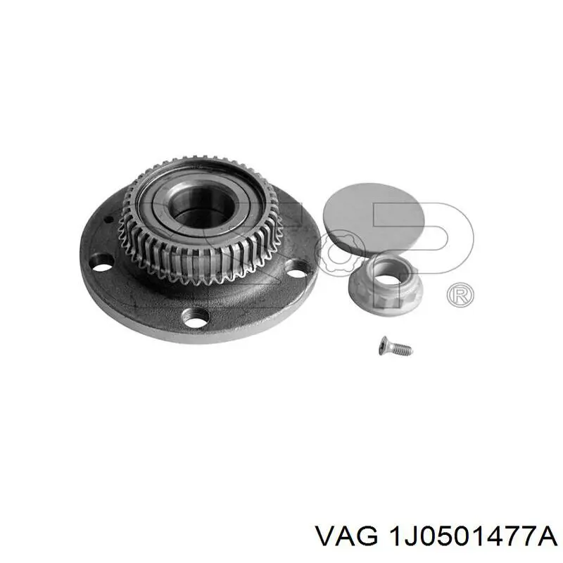 Задня маточина 1J0501477A VAG