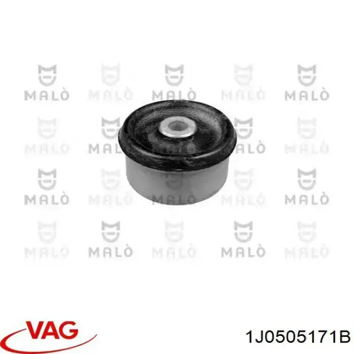 Сайлентблок заднього важеля, передній 1J0505171B VAG