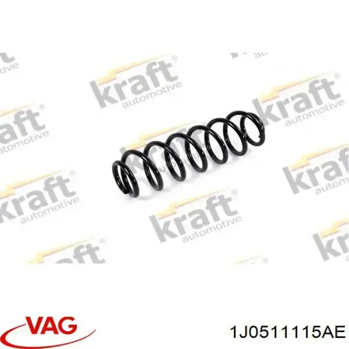 Пружина задня VAG 1J0511115AE ціна, від 16.43 USD