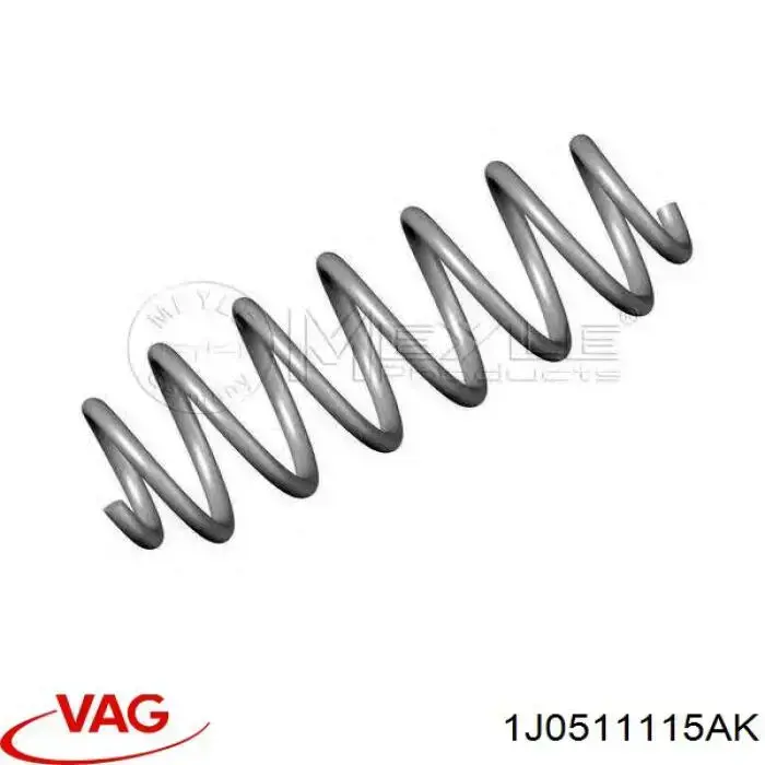 Пружина задня VAG 1J0511115AK ціна, від 15.17 USD