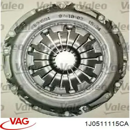 1J0511115CA VAG Пружина підвіски задня