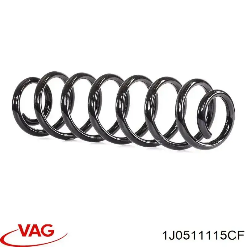 Пружина задня VAG 1J0511115CF ціна, від 17.92 USD