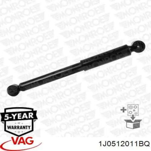 Амортизатор задній VAG 1J0512011BQ ціна, від 31.38 USD