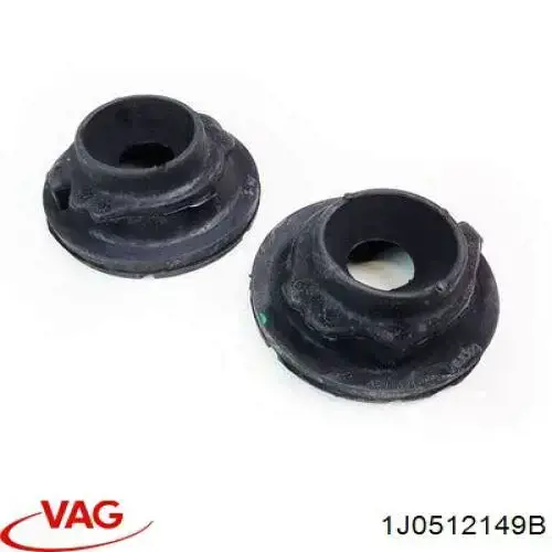 Проставка (гумове кільце) пружини задньої, верхня 1J0512149B VAG