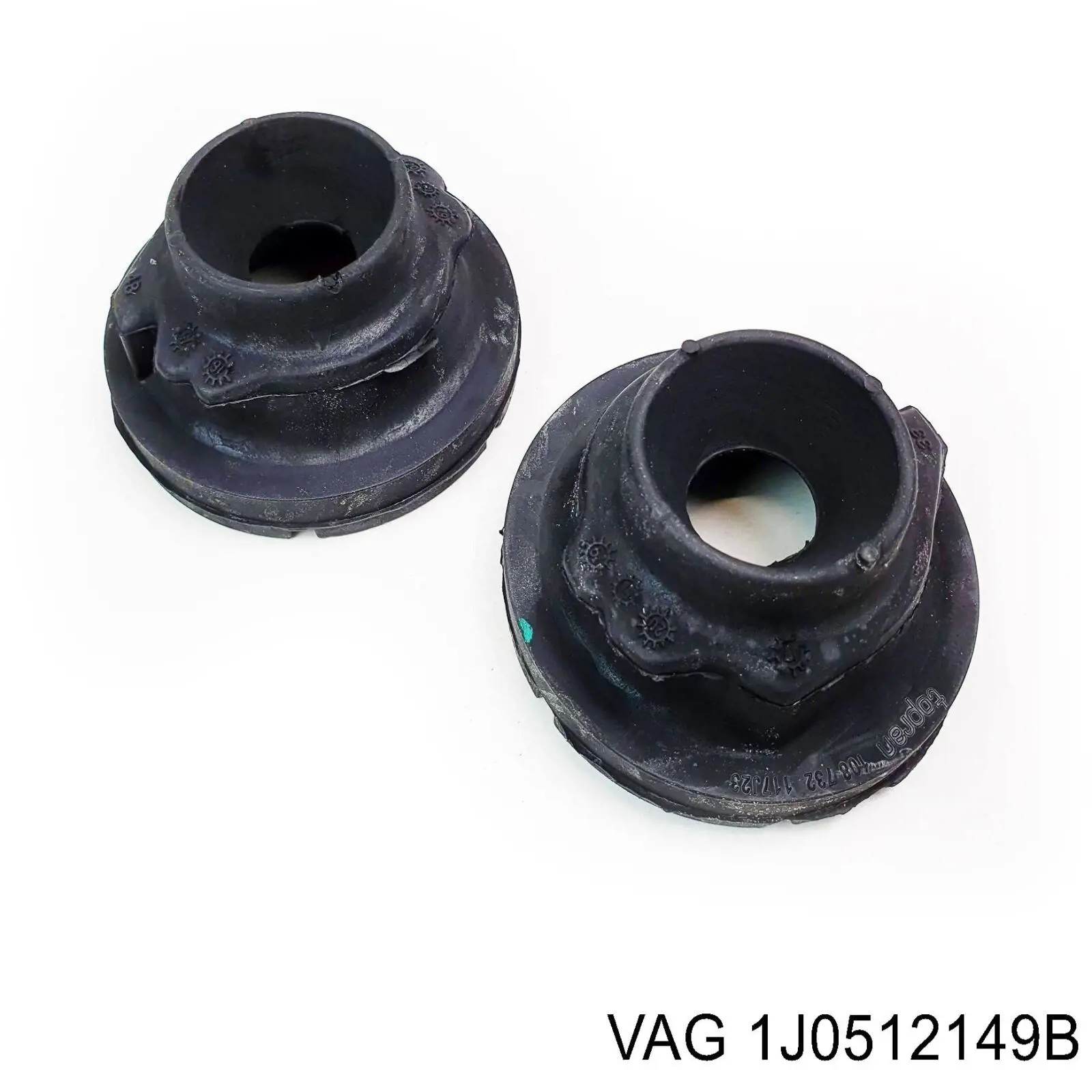 Проставка (гумове кільце) пружини задньої, верхня VAG 1J0512149B