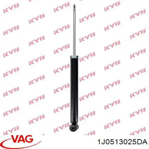 Купити 1J0513025DA VAG Стійка амортизатора задня