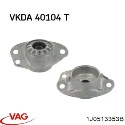 Опора амортизатора заднього VAG 1J0513353B ціна, від 9.50 USD