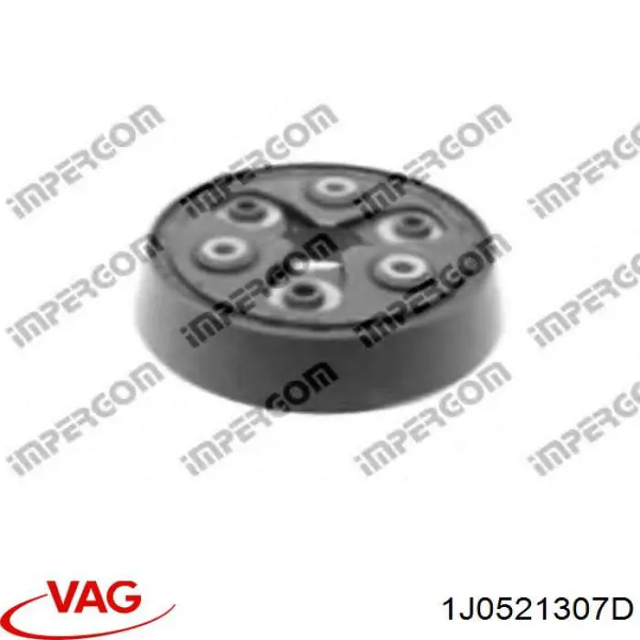 Муфта еластична карданного вала VAG 1J0521307D ціна, від 100.78 USD