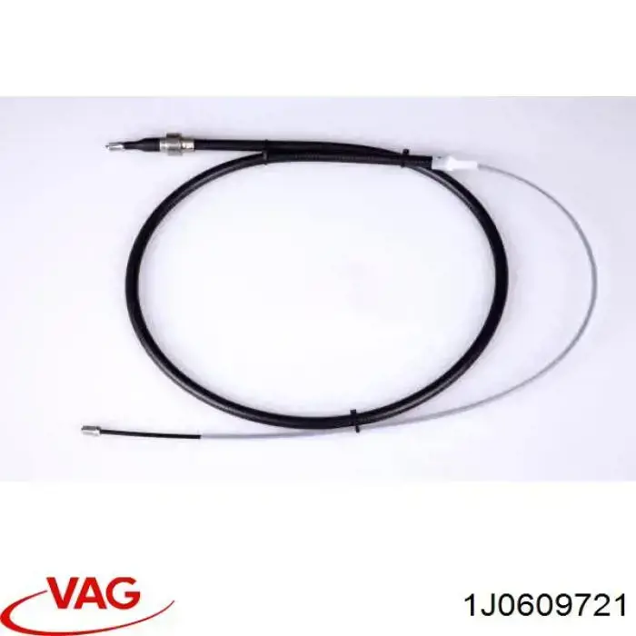 Купити 1J0609721 VAG Трос ручного гальма задній, правий/лівий